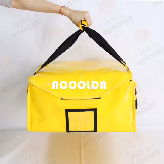 Heated Pizza Food Delivery Insulated Thermal Cooler Lunch Bag