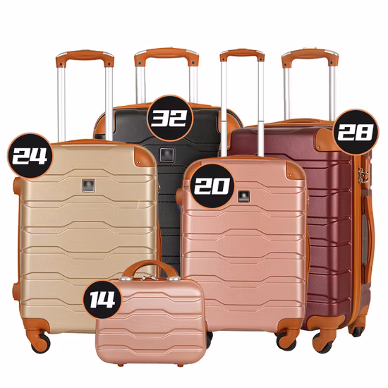 Travel Suitcase Trolley Luggage Bag Case