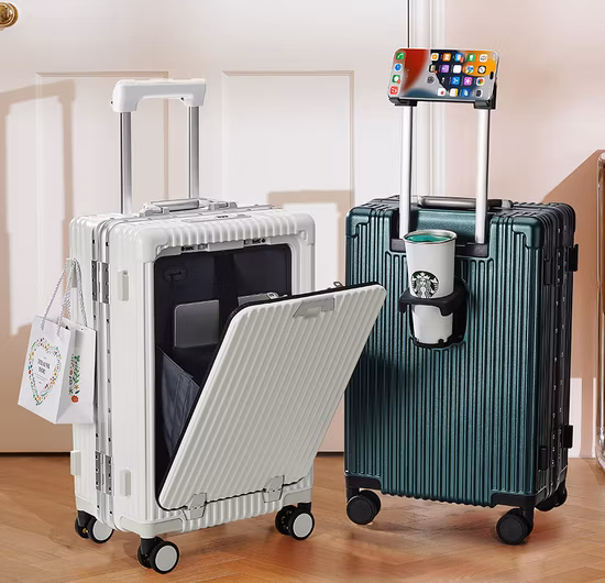 Fashion Travel Trolley Luggage Bags Suitcase Case